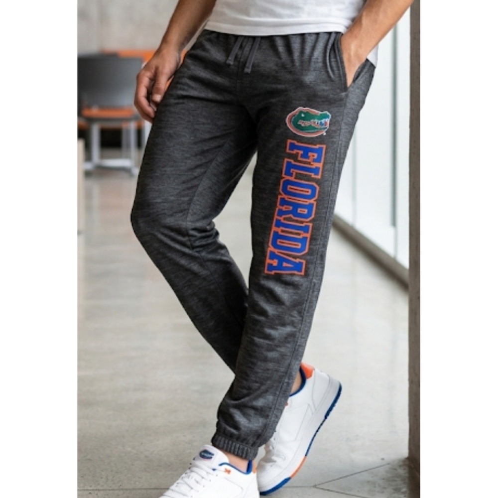 Colosseum Athletics Men's Gray Logo University of Florida UF Gators Pants SZ XXL